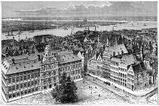 Stockholm, as Seen from the Saltsjon, Sweden, 1879-Laplante-Giclee Print