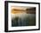 Lapwai Lake at Sunrise, Winchester Lake State Park, Idaho, USA-Charles Gurche-Framed Photographic Print