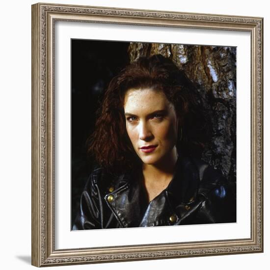 LARA FLYNN BOYLE. "Twin Peaks" [1990], directed by DAVID LYNCH.-null-Framed Photographic Print