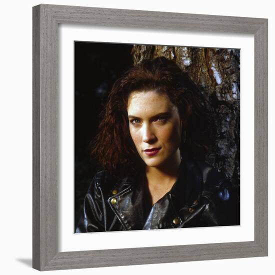 LARA FLYNN BOYLE. "Twin Peaks" [1990], directed by DAVID LYNCH.-null-Framed Photographic Print