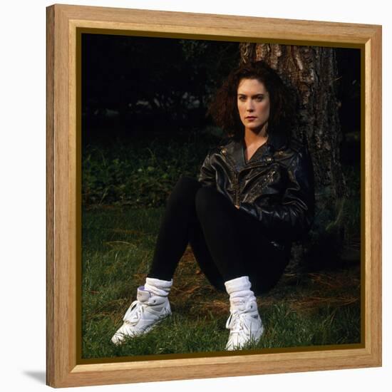 LARA FLYNN BOYLE. "Twin Peaks" [1990], directed by DAVID LYNCH.-null-Framed Stretched Canvas