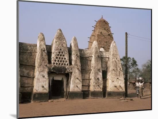 Larabanga Mosque, Reputedly the Oldest Building in Ghana, Ghana, West Africa, Africa-David Poole-Mounted Photographic Print