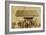 Large 1890's Family Farm-null-Framed Art Print