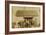 Large 1890's Family Farm-null-Framed Art Print