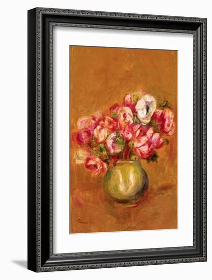 Large Anemones-Pierre-Auguste Renoir-Framed Premium Giclee Print