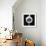 Large Black, White and Grey Abstract-Real Callahan-Framed Art Print displayed on a wall