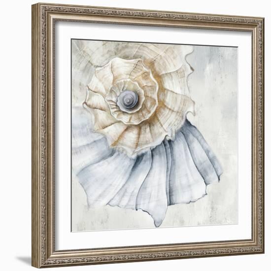 Large Blue Shell-Eli Jones-Framed Art Print