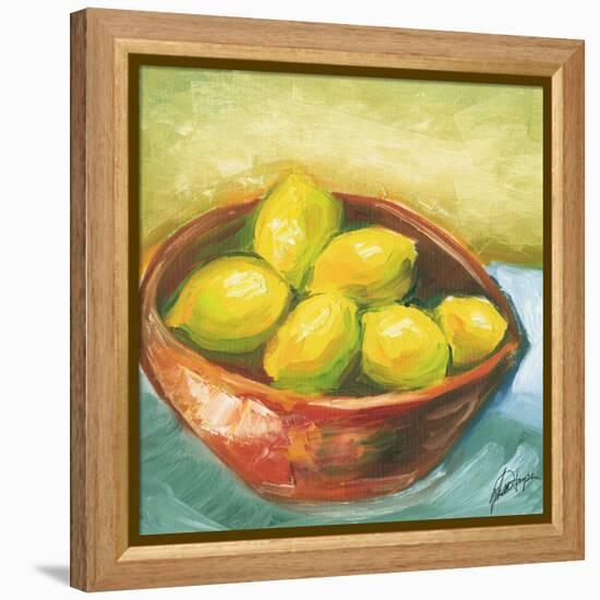 Large Bowl of Fruit IV-Ethan Harper-Framed Stretched Canvas