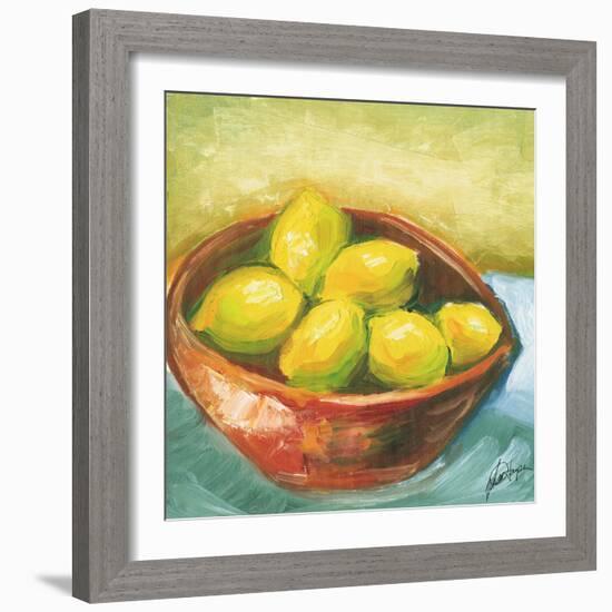 Large Bowl of Fruit IV-Ethan Harper-Framed Art Print