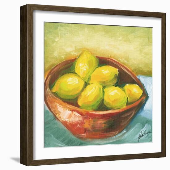 Large Bowl of Fruit IV-Ethan Harper-Framed Art Print