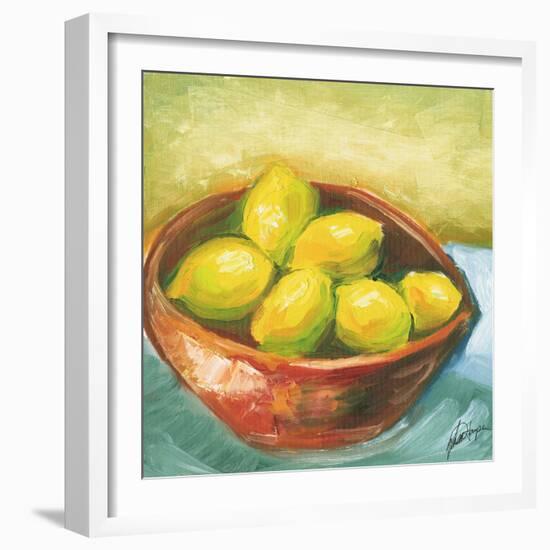 Large Bowl of Fruit IV-Ethan Harper-Framed Art Print