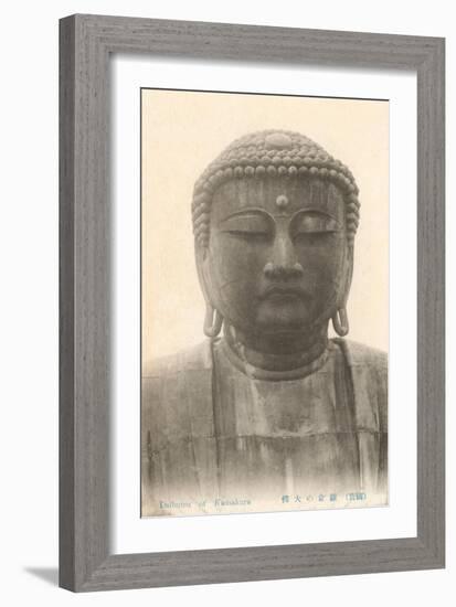 Large Buddha Statue in Japan-null-Framed Art Print