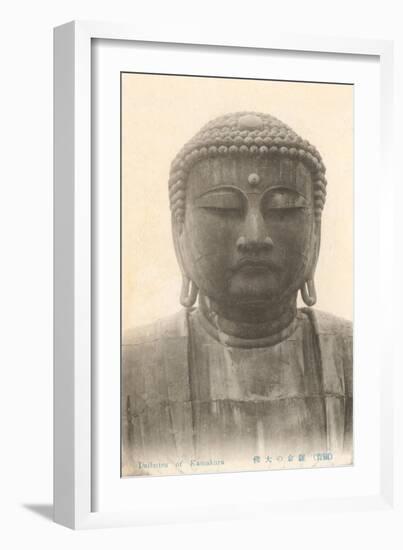 Large Buddha Statue in Japan-null-Framed Art Print