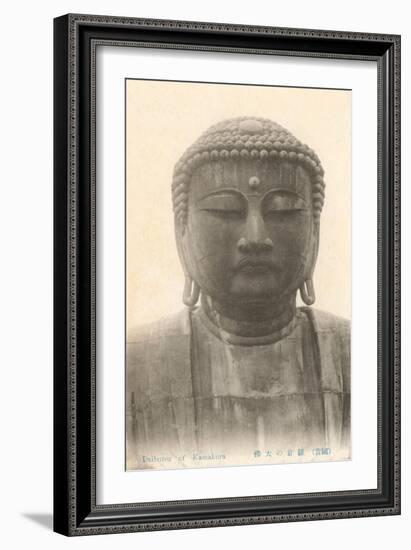 Large Buddha Statue in Japan-null-Framed Art Print