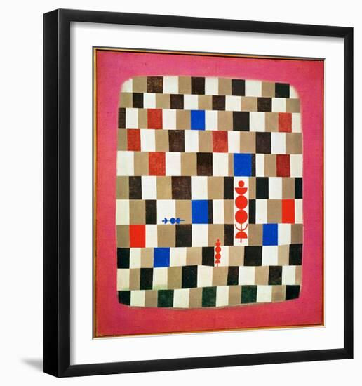 Large Chessboard, 1937-Paul Klee-Framed Giclee Print