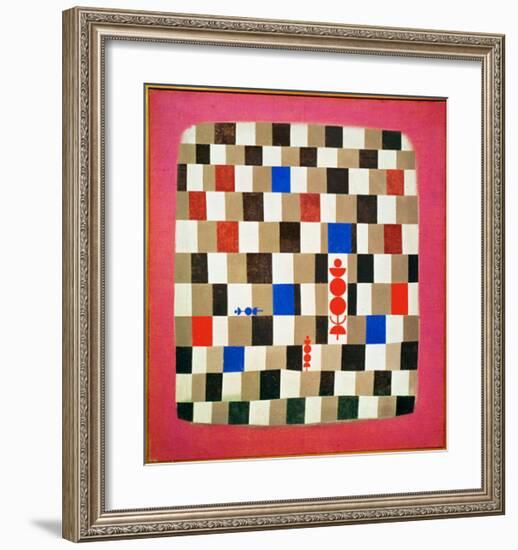 Large Chessboard, 1937-Paul Klee-Framed Giclee Print