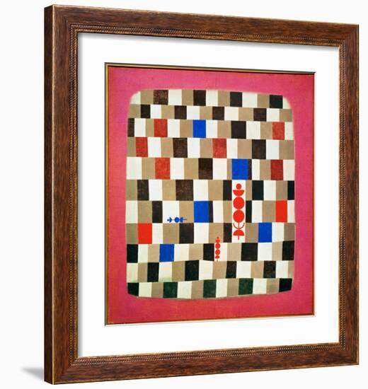 Large Chessboard, 1937-Paul Klee-Framed Giclee Print