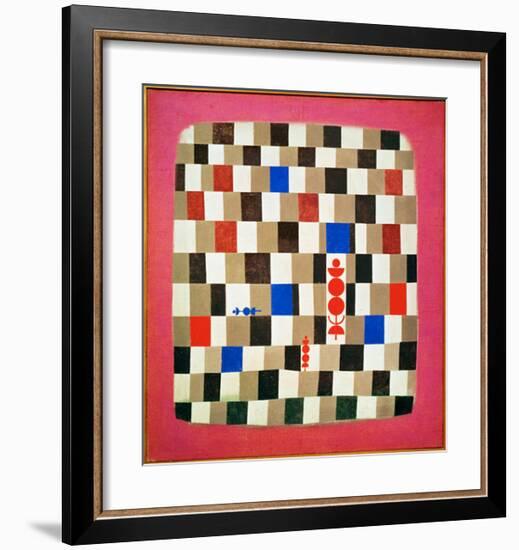 Large Chessboard, 1937-Paul Klee-Framed Giclee Print