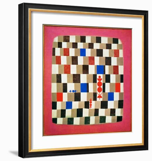 Large Chessboard, 1937-Paul Klee-Framed Giclee Print