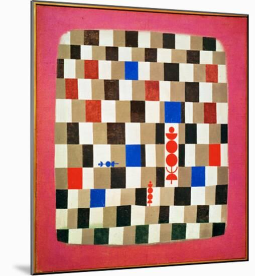 Large Chessboard, 1937-Paul Klee-Mounted Giclee Print