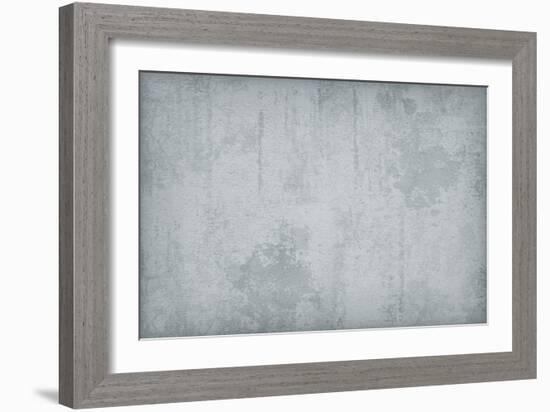 Large Concrete Wall-Real Callahan-Framed Art Print