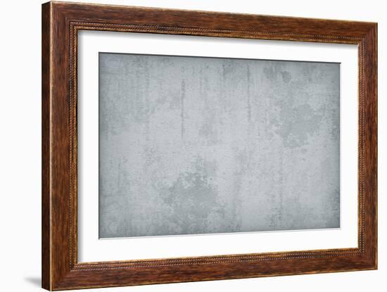 Large Concrete Wall-Real Callahan-Framed Art Print