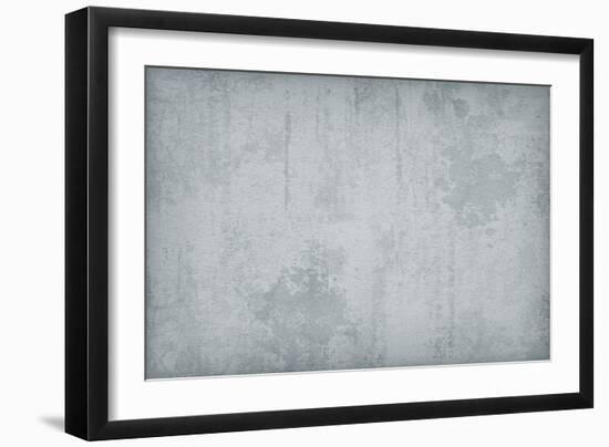 Large Concrete Wall-Real Callahan-Framed Art Print