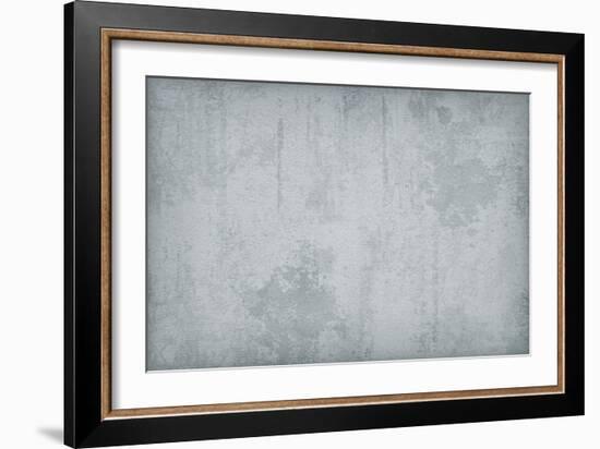 Large Concrete Wall-Real Callahan-Framed Art Print