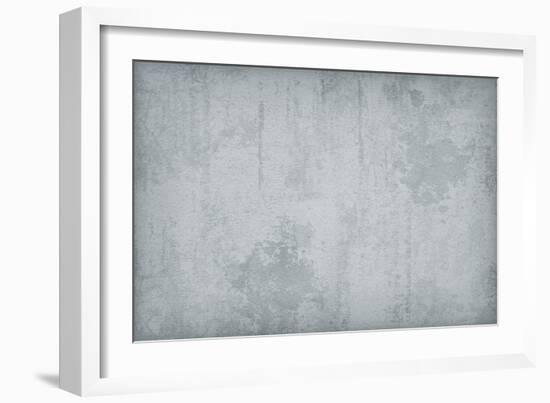 Large Concrete Wall-Real Callahan-Framed Art Print