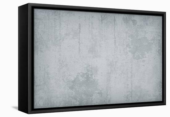 Large Concrete Wall-Real Callahan-Framed Stretched Canvas