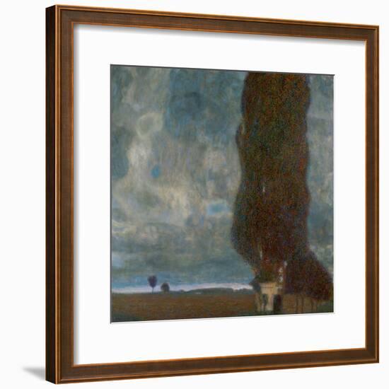 Large Cottonwood II (Gathering Storm), 1902-Gustav Klimt-Framed Giclee Print
