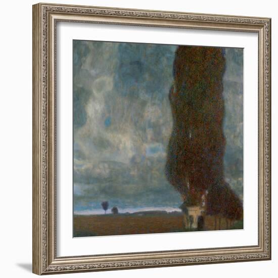 Large Cottonwood II (Gathering Storm), 1902-Gustav Klimt-Framed Giclee Print