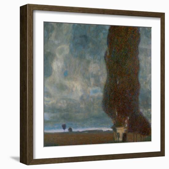 Large Cottonwood II (Gathering Storm), 1902-Gustav Klimt-Framed Giclee Print