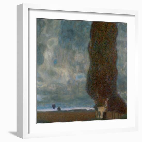 Large Cottonwood II (Gathering Storm), 1902-Gustav Klimt-Framed Giclee Print