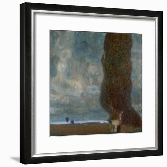 Large Cottonwood II (Gathering Storm), 1902-Gustav Klimt-Framed Giclee Print