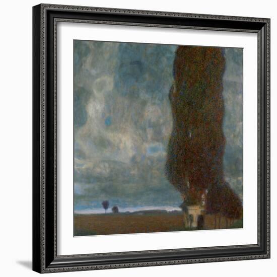 Large Cottonwood II (Gathering Storm), 1902-Gustav Klimt-Framed Giclee Print