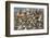 Large Flock of Shore Birds Takes Off-Hal Beral-Framed Photographic Print