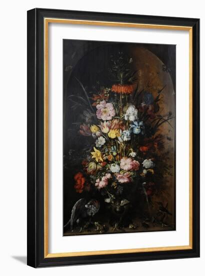 Large Flower Still Life with Crown Imperial, 1624-Roelandt Jacobsz. Savery-Framed Giclee Print