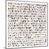 Large Group Of Dog Breeds In Front Of A White Background-Life on White-Mounted Art Print
