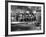 Large Group of Mostly African American Students in a Ramshackle One Room Schoolhouse-Ed Clark-Framed Photographic Print