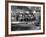 Large Group of Mostly African American Students in a Ramshackle One Room Schoolhouse-Ed Clark-Framed Photographic Print