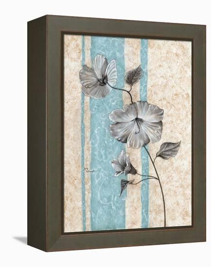 Large Hibiscus-Judy Mastrangelo-Framed Premier Image Canvas