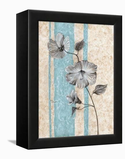 Large Hibiscus-Judy Mastrangelo-Framed Premier Image Canvas