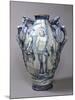 Large Hydria Decorated with Flagellation of Jesus, Ceramic, Naples Manufacture, Italy-null-Mounted Giclee Print