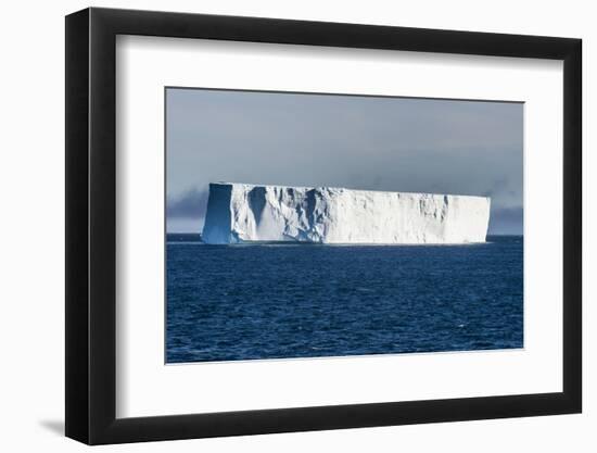 Large iceberg floating in the Weddell Sea, Antarctica, Polar Regions-Michael Runkel-Framed Photographic Print