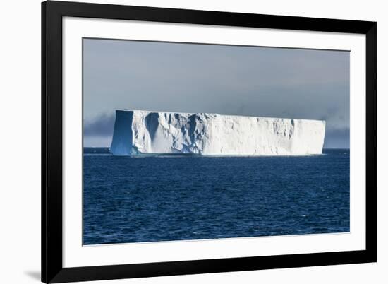 Large iceberg floating in the Weddell Sea, Antarctica, Polar Regions-Michael Runkel-Framed Photographic Print