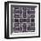 Large Knotted Weave (Purple)-Susan Clickner-Framed Giclee Print