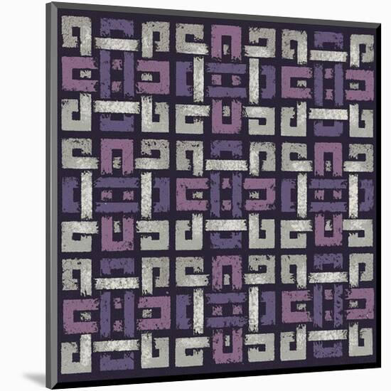 Large Knotted Weave (Purple)-Susan Clickner-Mounted Giclee Print