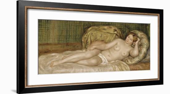 Large Nude, 1907-Pierre-Auguste Renoir-Framed Premium Giclee Print