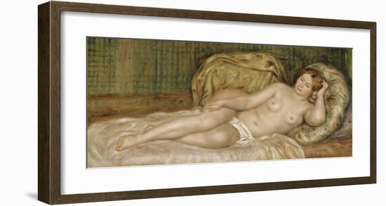 Large Nude, 1907-Pierre-Auguste Renoir-Framed Premium Giclee Print